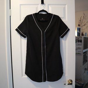 Rebel Rogue Button Up Baseball Tee